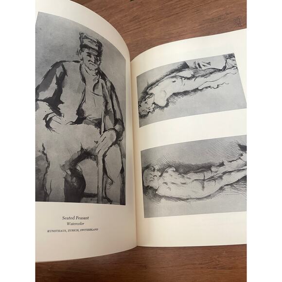 The Drawings of Cezanne 1964 First Edition Art Book - Picture 4 of 5